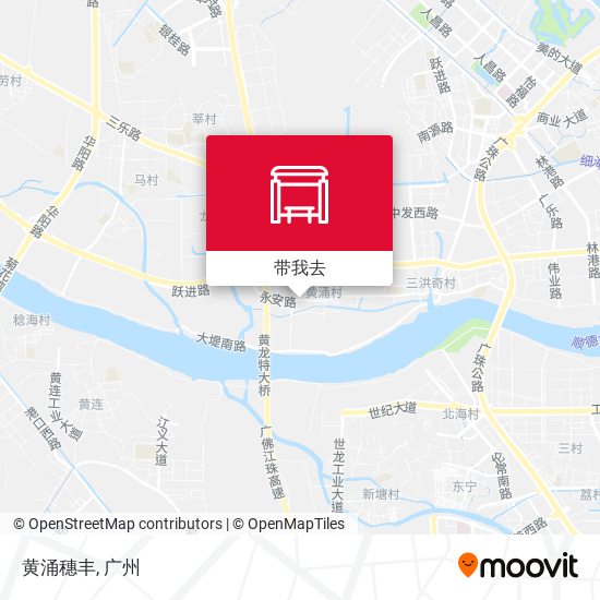 黄涌穗丰地图
