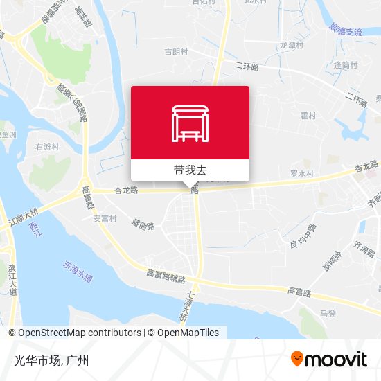 光华市场地图