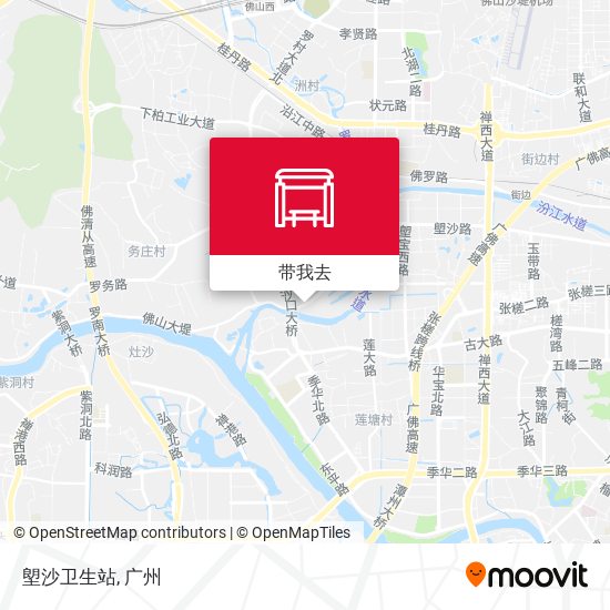 塱沙卫生站地图