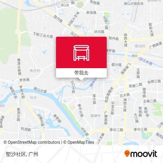 塱沙社区地图