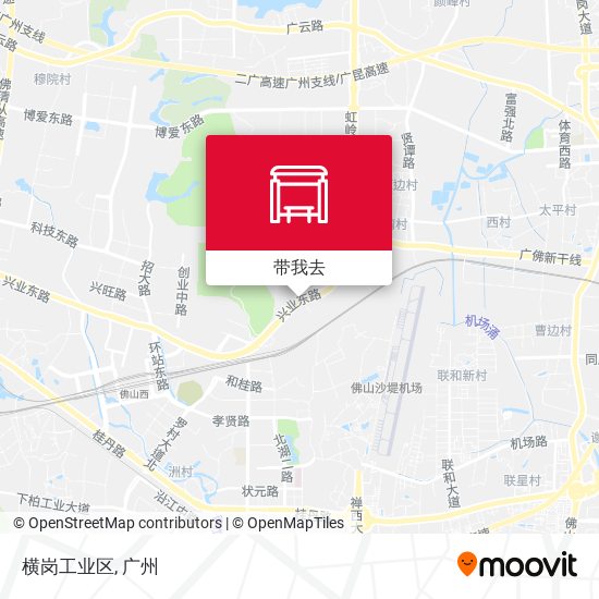 横岗工业区地图