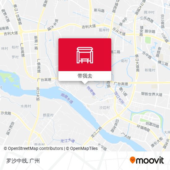 罗沙中线地图