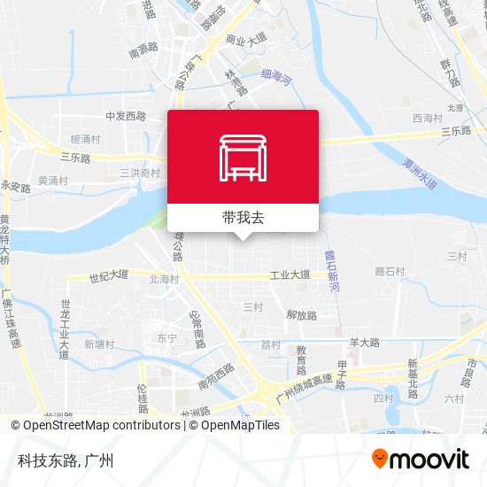 科技东路地图