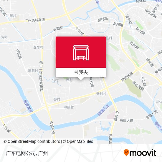 广东电网公司地图