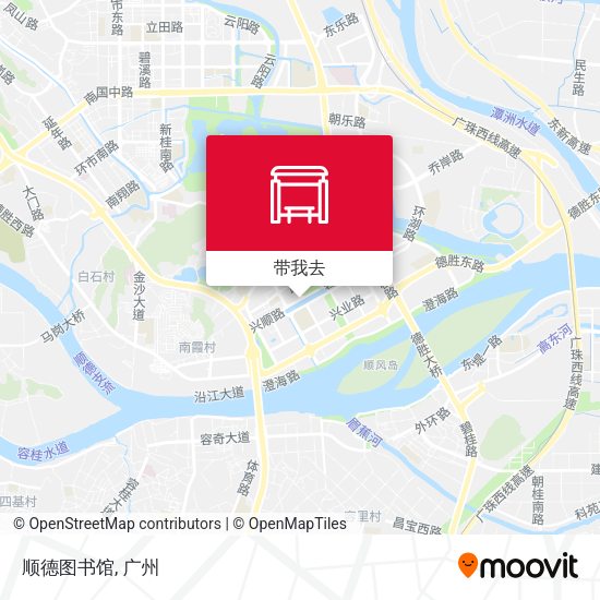 顺德图书馆地图