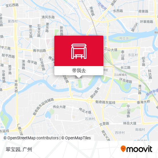 翠宝园地图