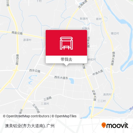 澳美铝业(齐力大道南)地图