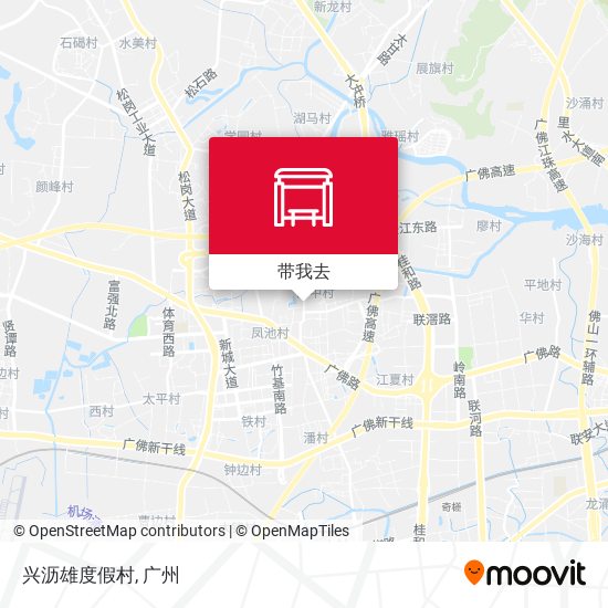 兴沥雄度假村地图