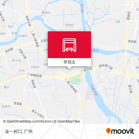 金一村口地图