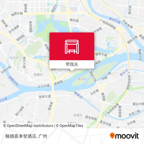 顺德喜来登酒店地图