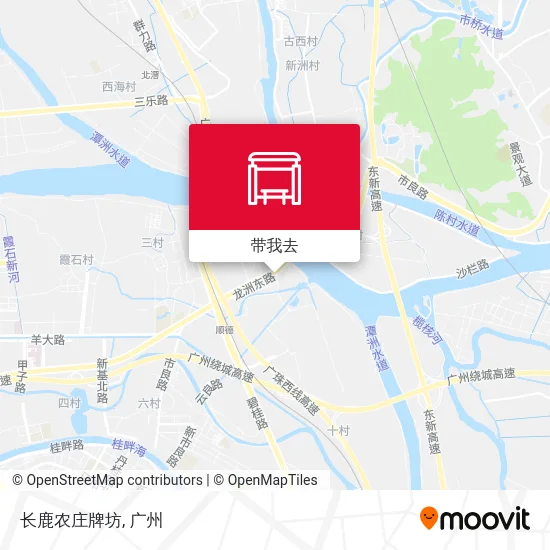 长鹿农庄牌坊地图
