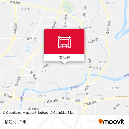 横江村地图