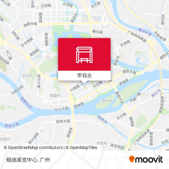 顺德展览中心地图