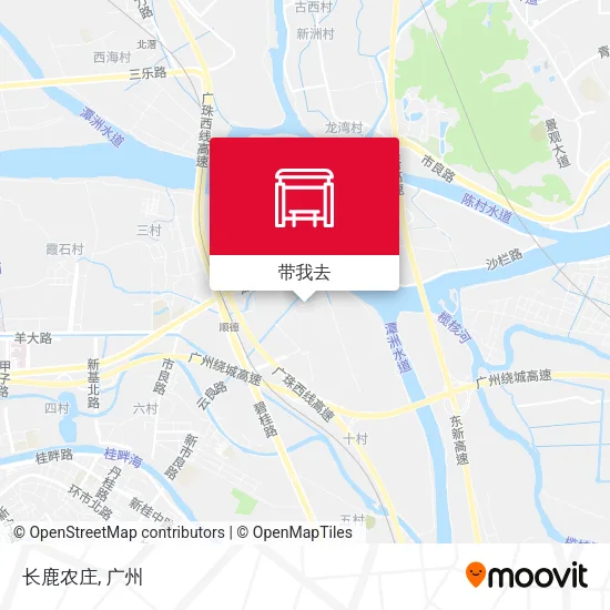 长鹿农庄地图