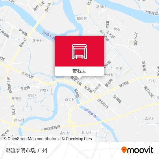 勒流泰明市场地图