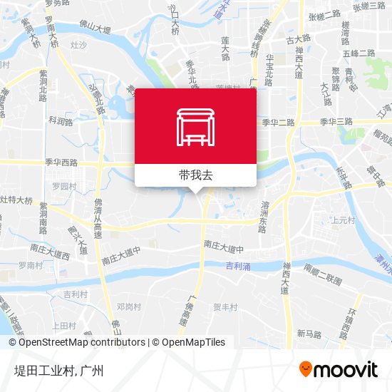 堤田工业村地图