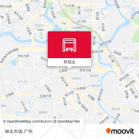 林岳市场地图