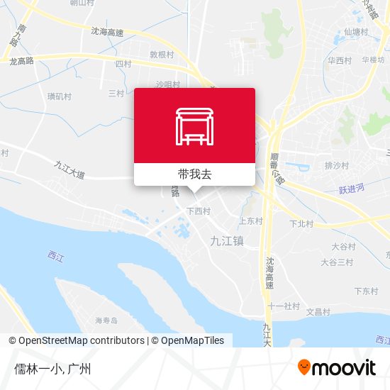 儒林一小地图