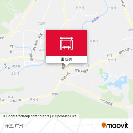 禄堂地图