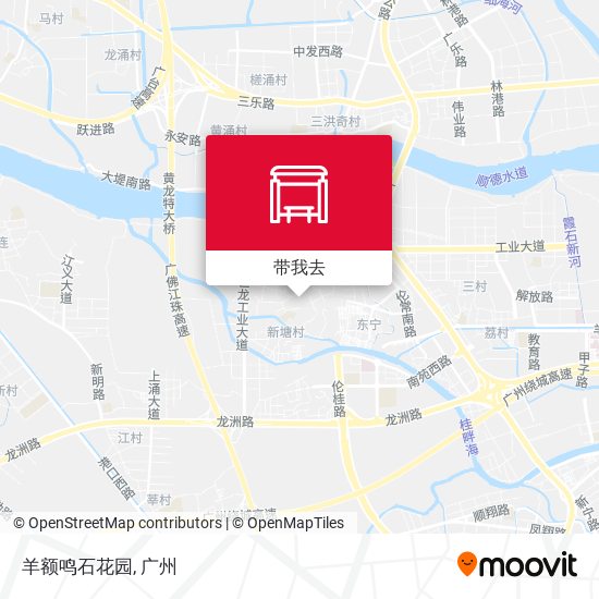 羊额鸣石花园地图