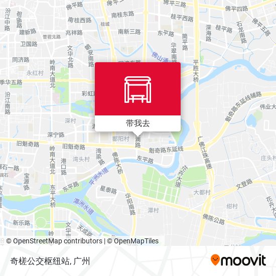 奇槎公交枢纽站地图