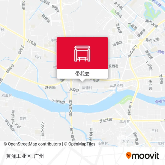 黄涌工业区地图