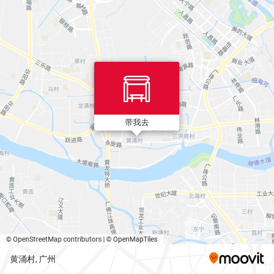 黄涌村地图