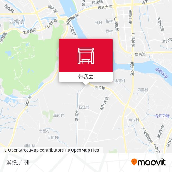 崇报地图