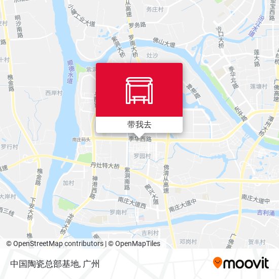 中国陶瓷总部基地地图