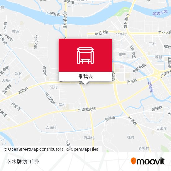 南水牌坊地图