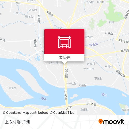 上东村委地图