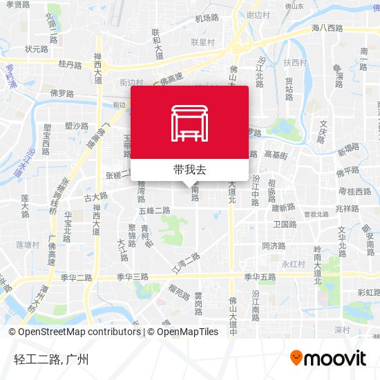 轻工二路地图