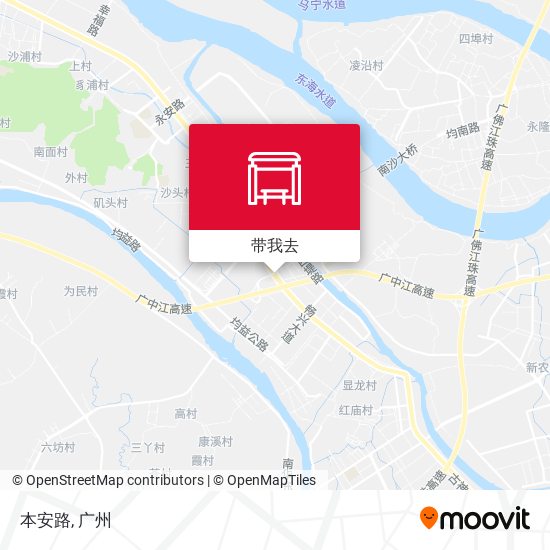 本安路地图