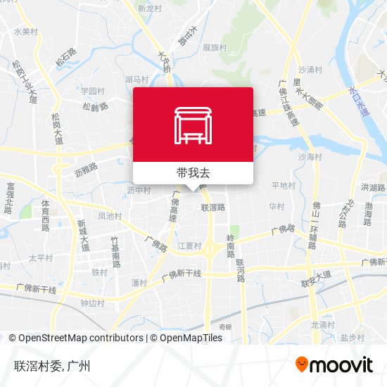 联滘村委地图