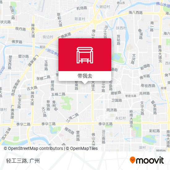 轻工三路地图