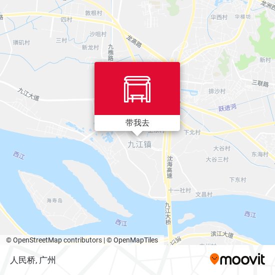 人民桥地图