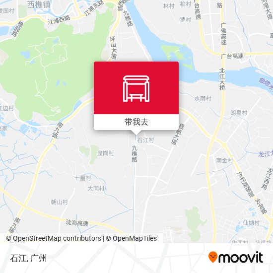 石江地图