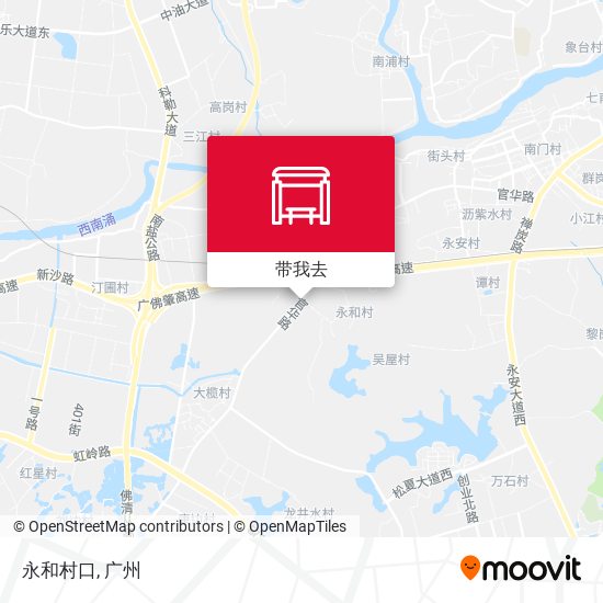 永和村口地图