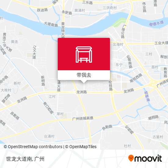 世龙大道南地图