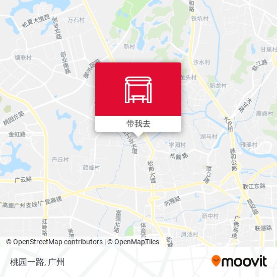 桃园一路地图