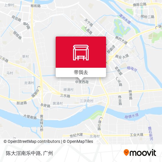 陈大滘南乐中路地图