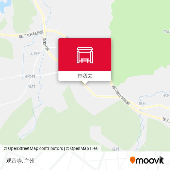 观音寺地图