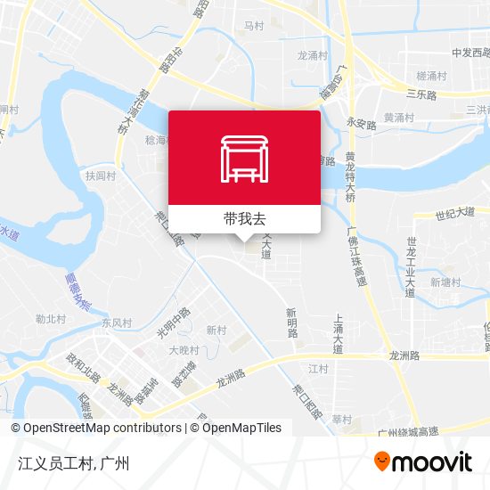 江义员工村地图