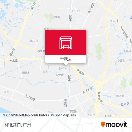梅北路口地图