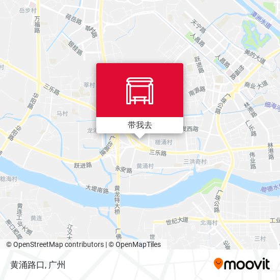 黄涌路口地图