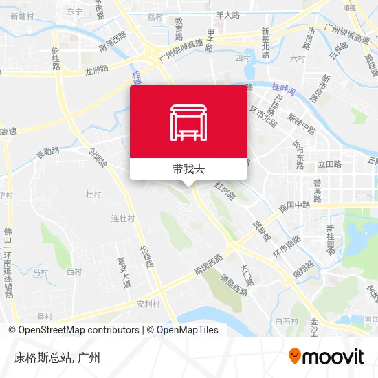 康格斯总站地图