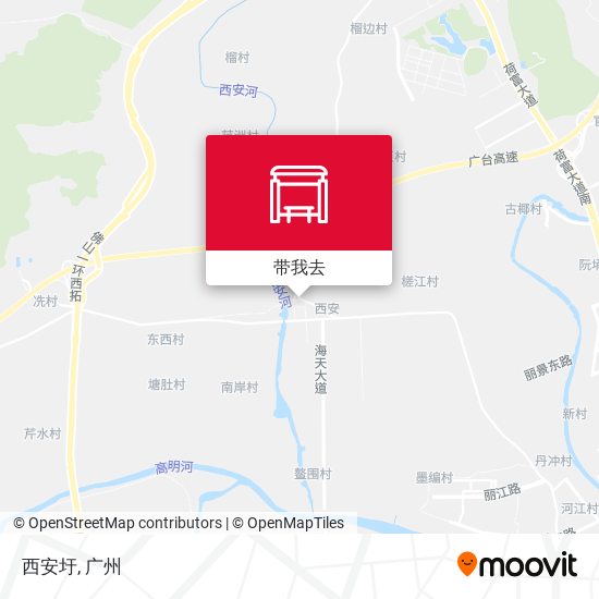 西安圩地图