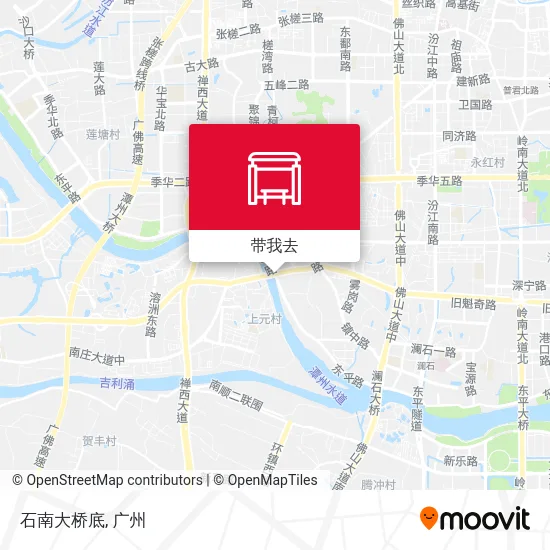 石南大桥底地图