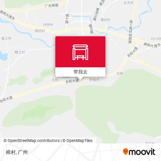 樟村地图