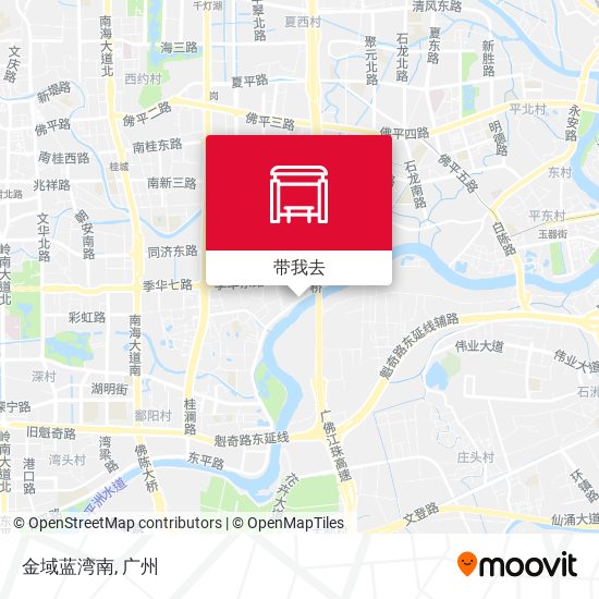 金域蓝湾南地图